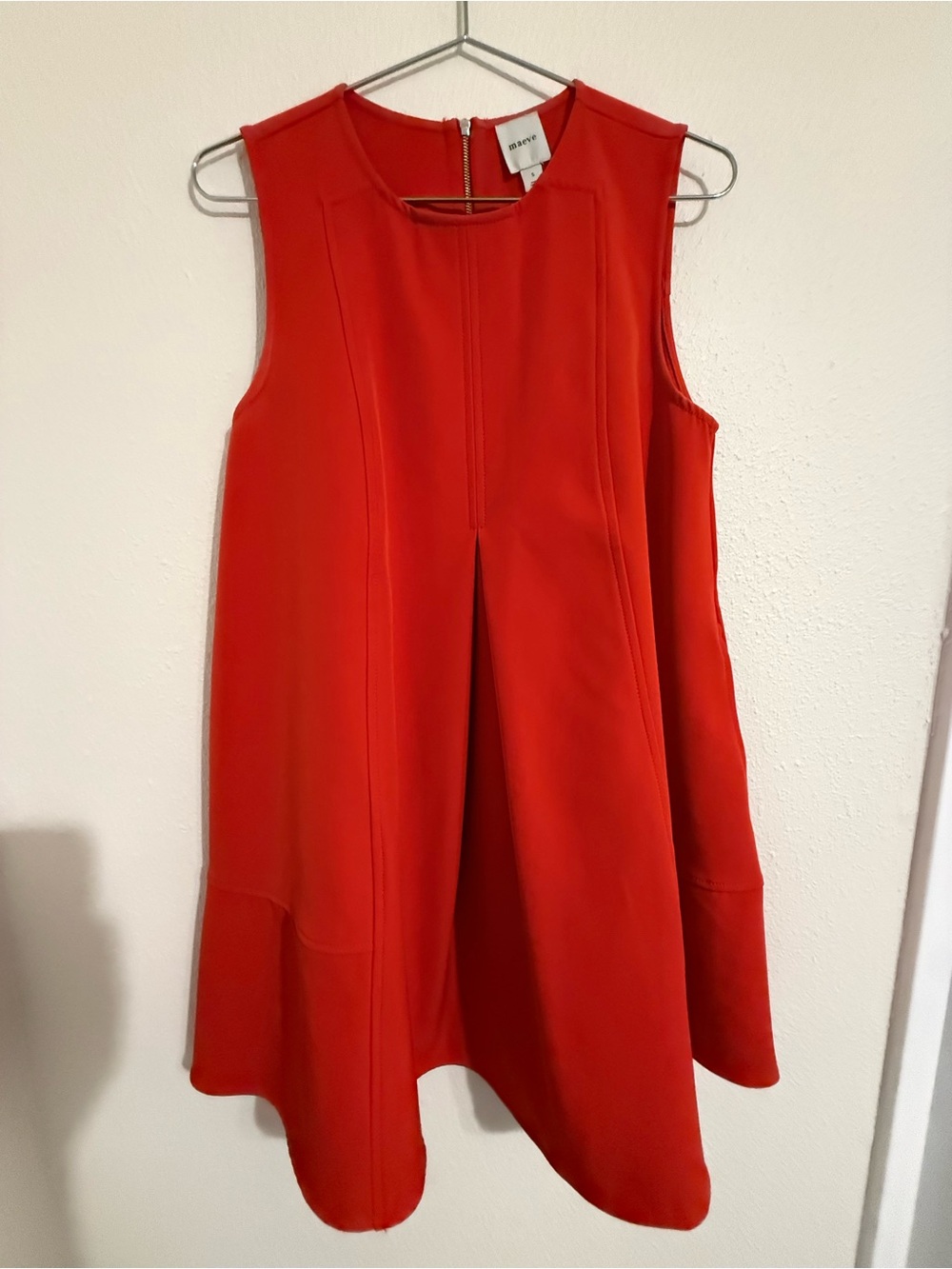 Maeve Sleeveless Mini Dress in Vibrant Red